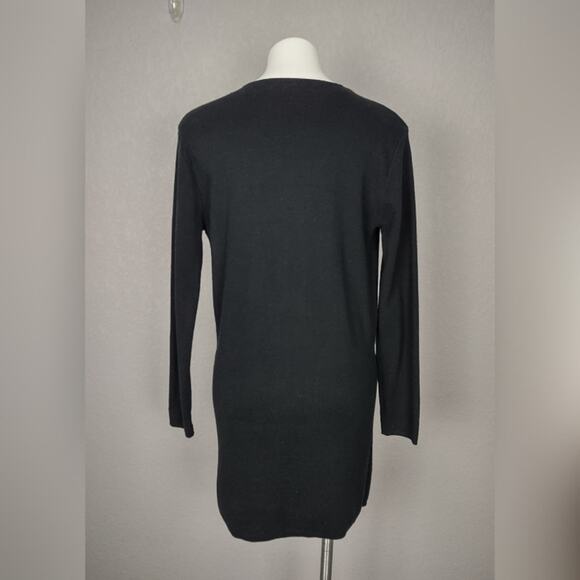 J Crew Mercantile Collarless Blazer Black Cardigan Size XS - Picture 4 of 15